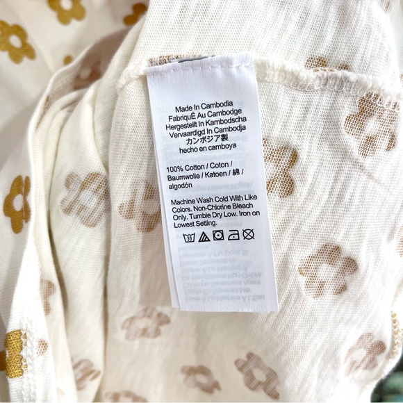 NWT J. Crew Girls Floral Tiered Spring Dress XL 12 14 - Picture 6 of 9